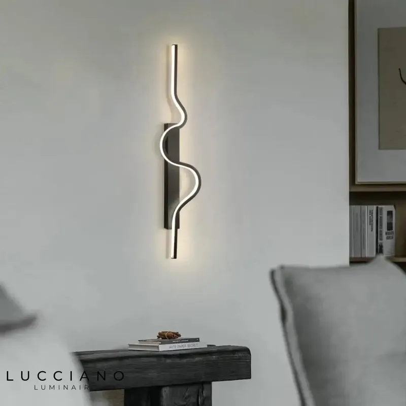 Applique murale LED aluminium élégant design moderne