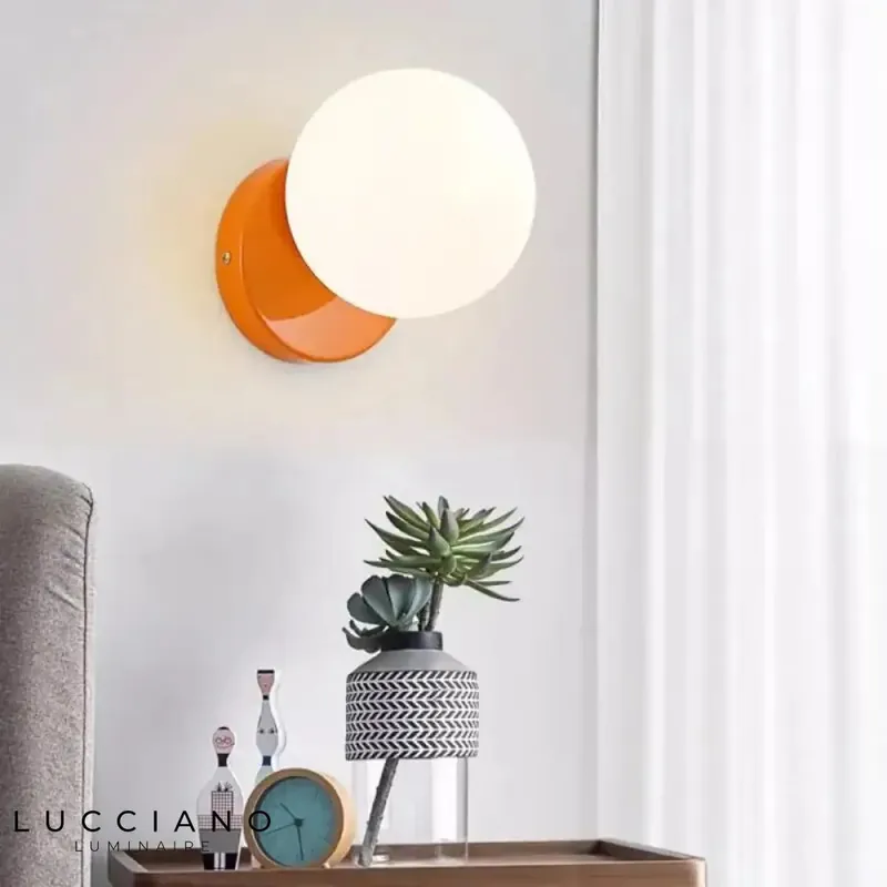 Applique murale LED nordique élégante minimaliste design