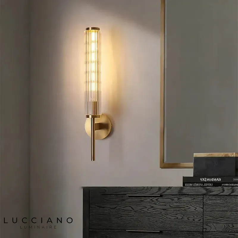 Applique murale moderne élégante luxueuse lumineuse.