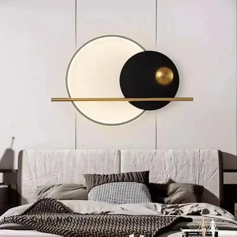 Applique murale led élégante design contemporain