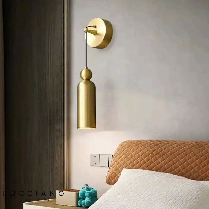 Applique murale minimaliste design élégant suspendu.