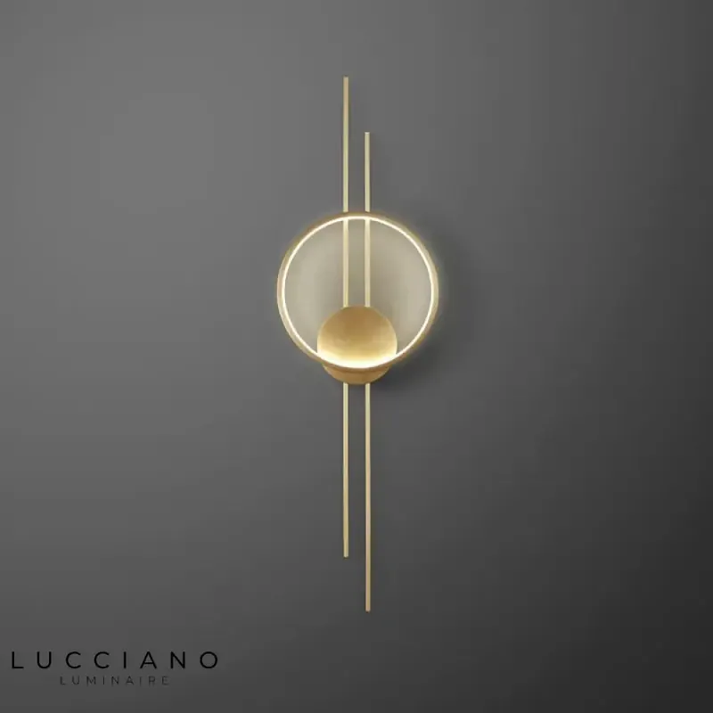 Applique murale LED cuivre design élégant
