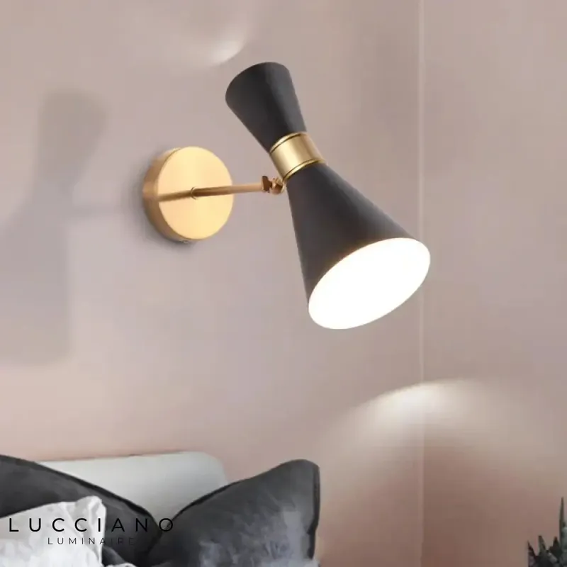Voici la transformation du titre :
Applique murale moderne design industriel élégant