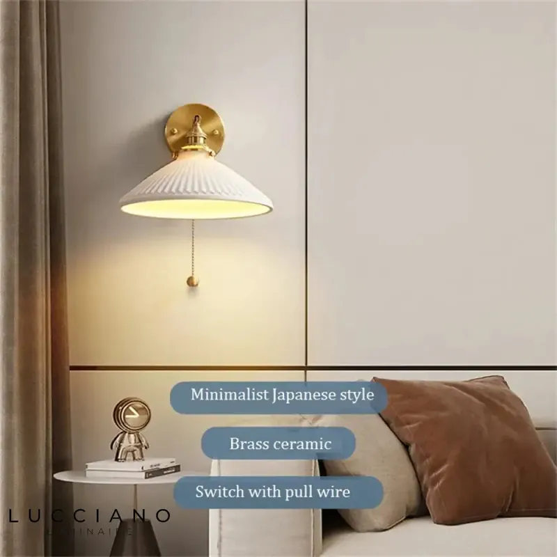 Applique murale led nordique design minimaliste élégant