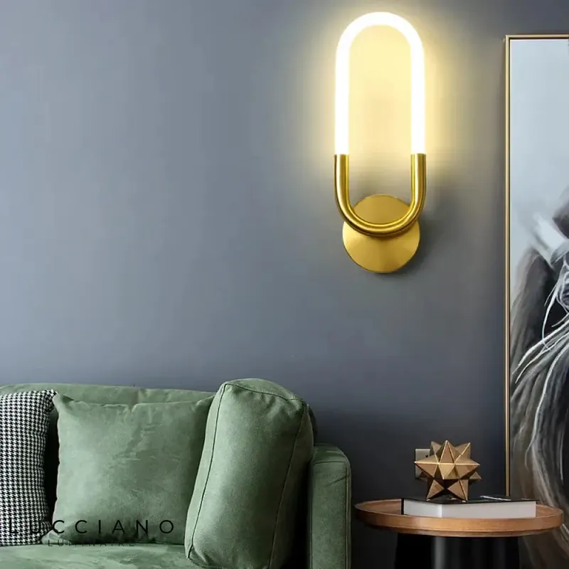 Applique murale LED élégante lumière design.