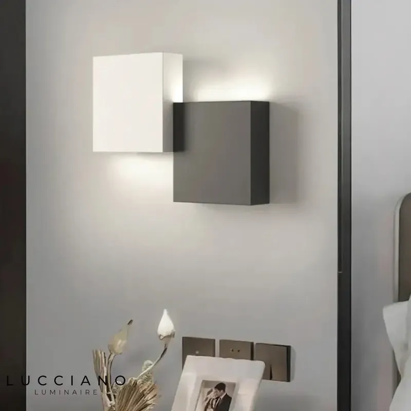 Applique murale minimaliste élégante design luxueuse.