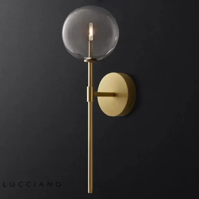 Applique murale nordique élégante suspension lumineuse.