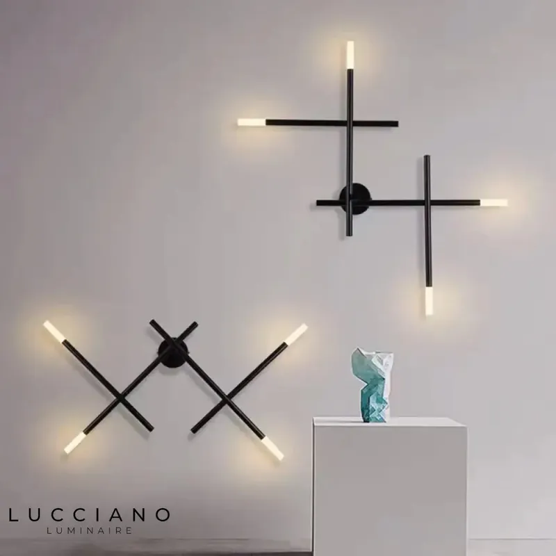 Applique murale LED design élégant contemporain.