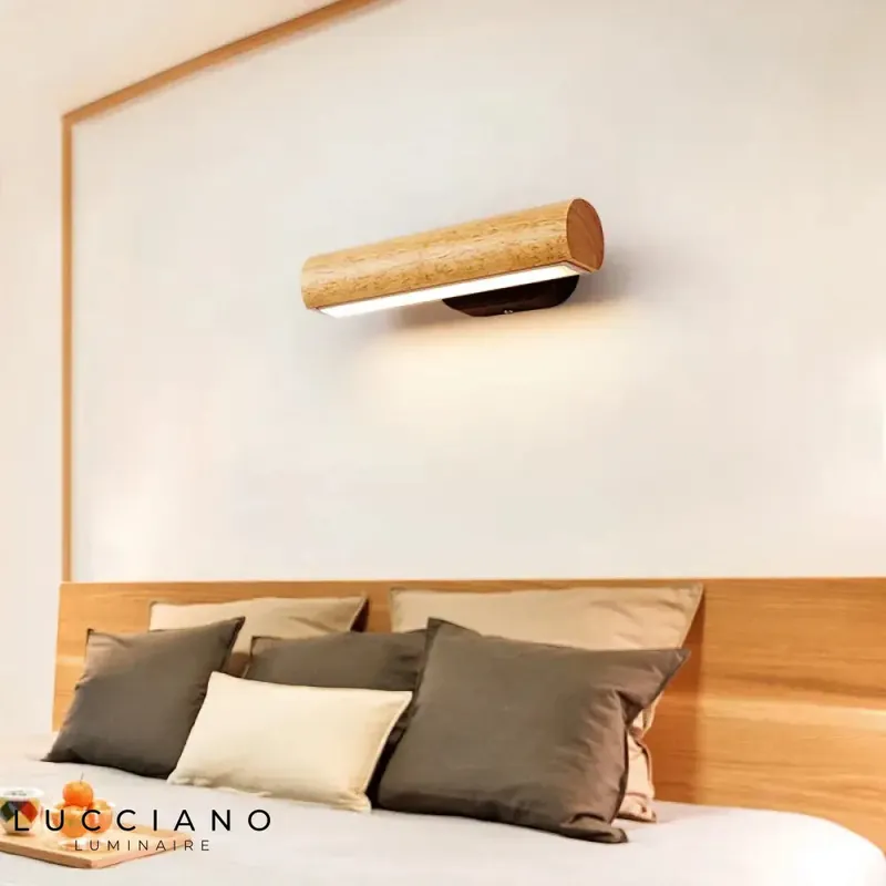 Applique murale nordique design bois naturel élégant