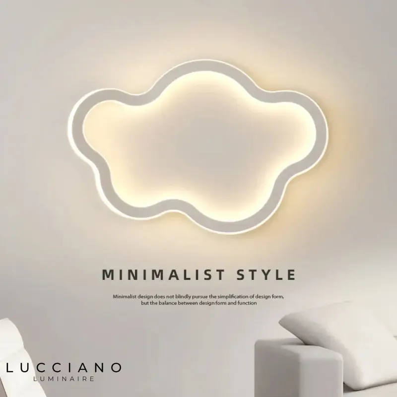 Applique murale design minimaliste industriel lumineux.