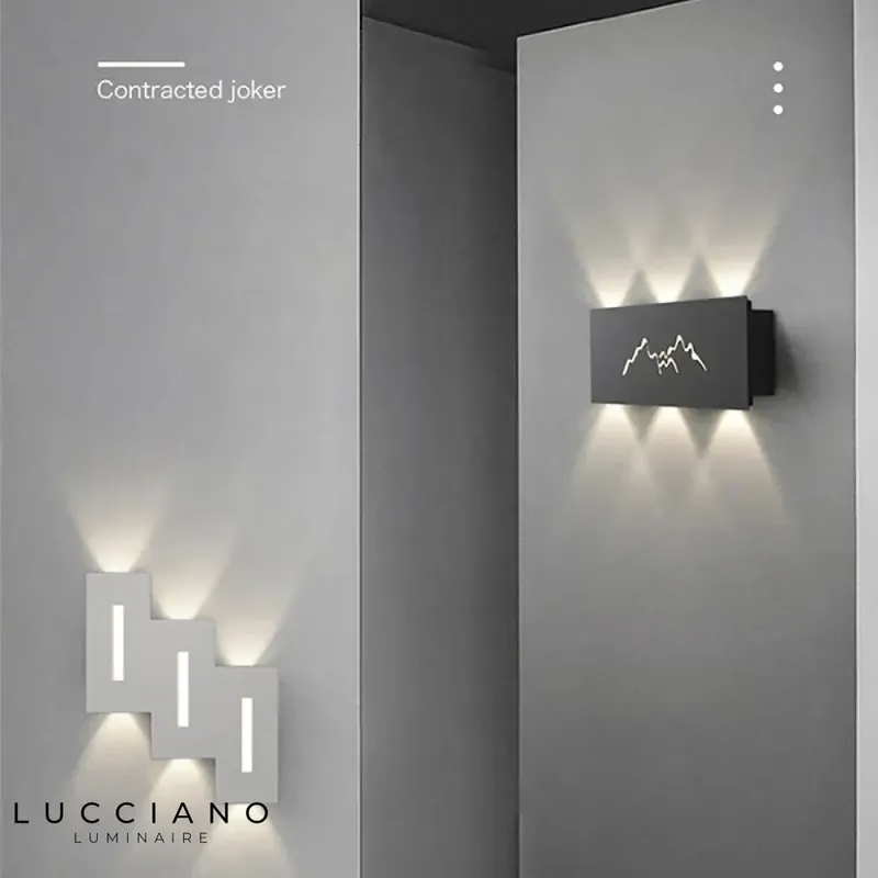 Applique murale LED élégante moderne design.