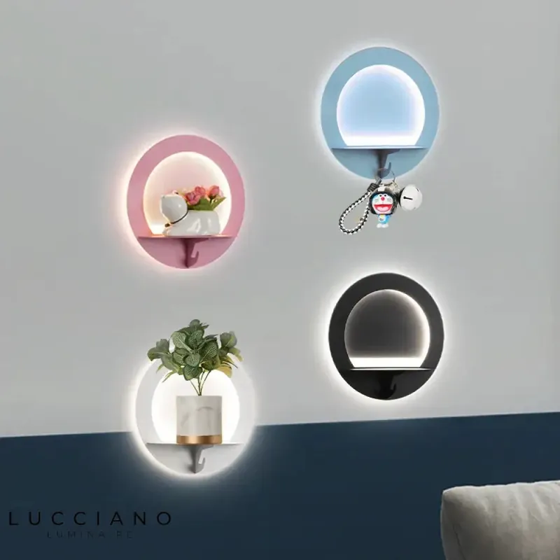 applique murale led design scandinave élégant.