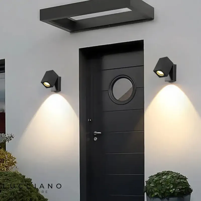 Applique murale extérieures design lumineux et élégant