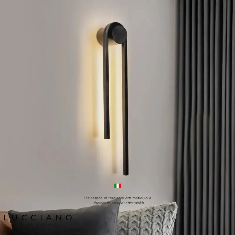 applique murale LED élégante minimaliste scandinave