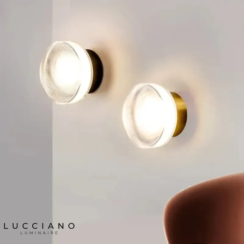 Applique murale Led luxueuse élégante design.