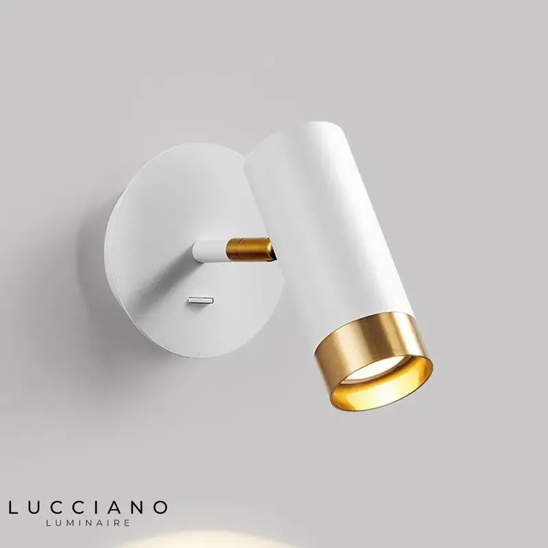 Applique murale led rotative élégante design.