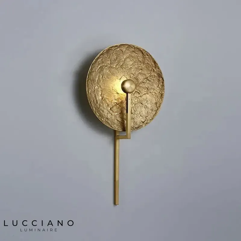 Voici le résultat :
Applique murale simple en cuivre élégante design