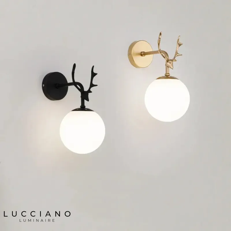 Applique murale LED design verre lumineux élégant