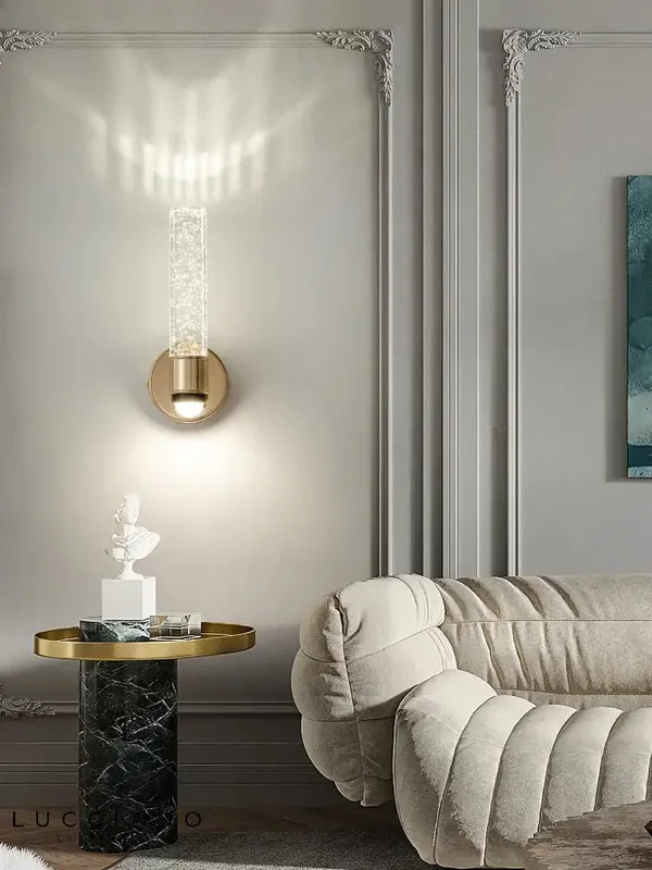 Applique murale LED moderne élégante décorative illuminée