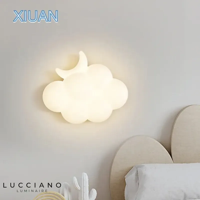 Applique murale moderne décorative minimaliste blanche intérieur