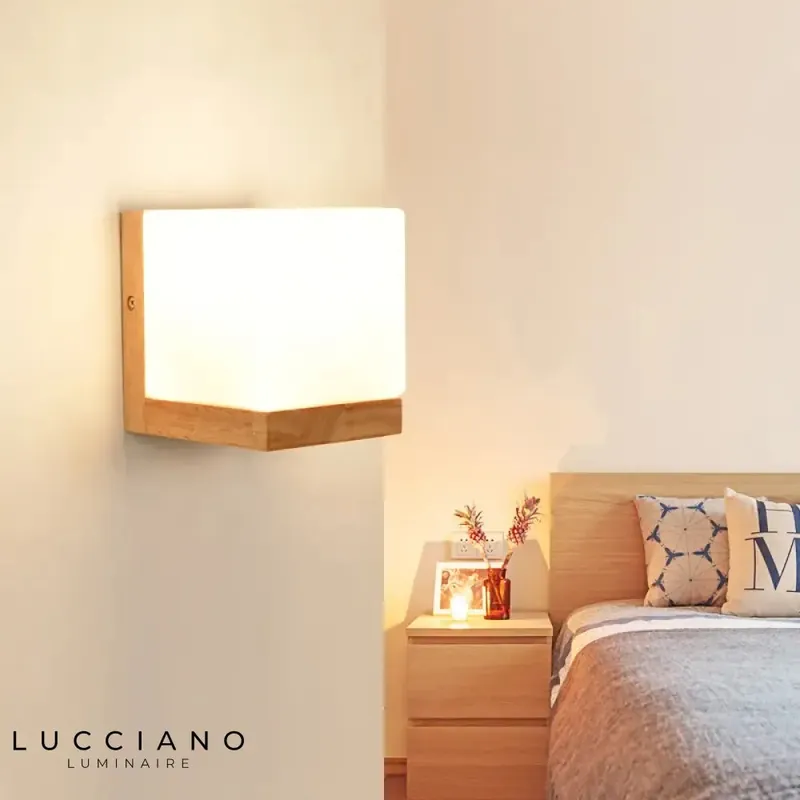 applique murale moderne design rustique lumineux