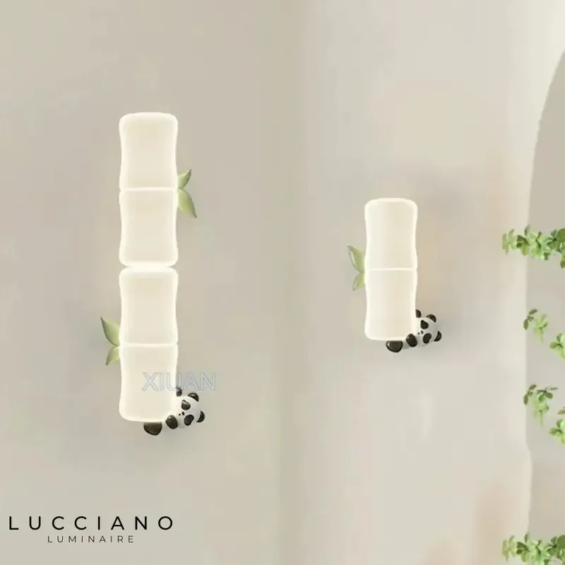 Voici le titre transformé :
Applique murale led singe panda rigolo