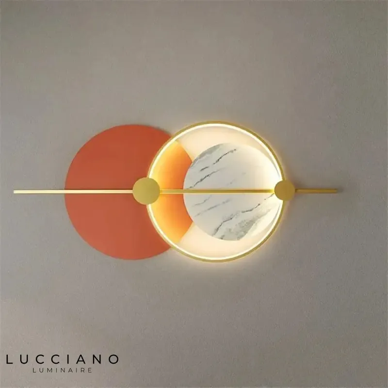 Applique murale LED minimaliste design scandinave élégante