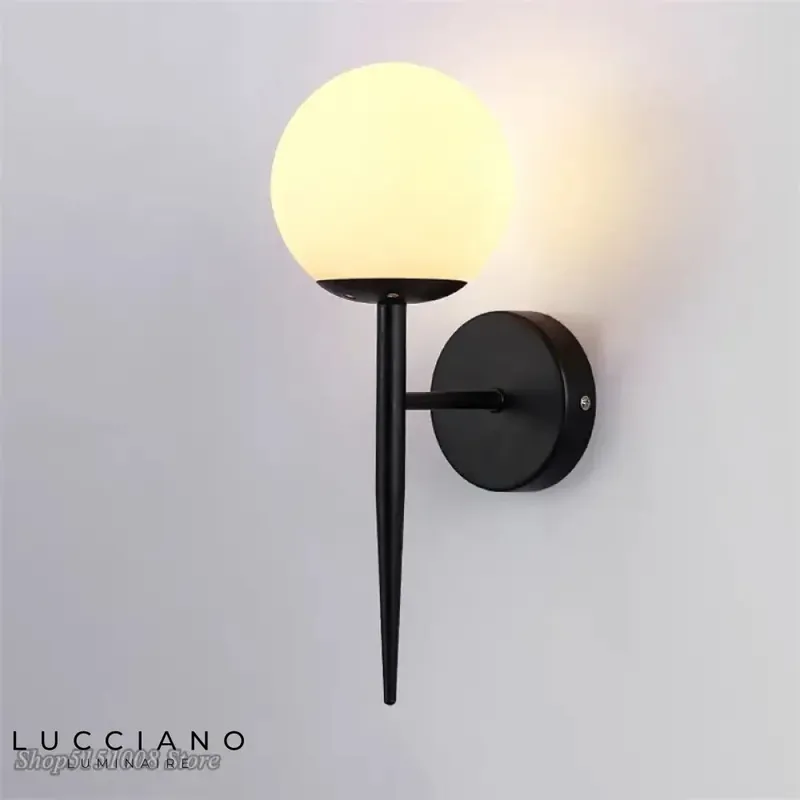 Applique murale dorée élégante design minimaliste verre