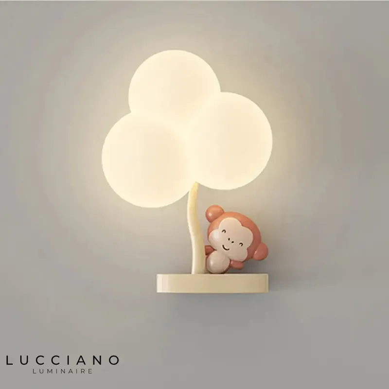 Applique murale design blanc créatives originales chambre enfant