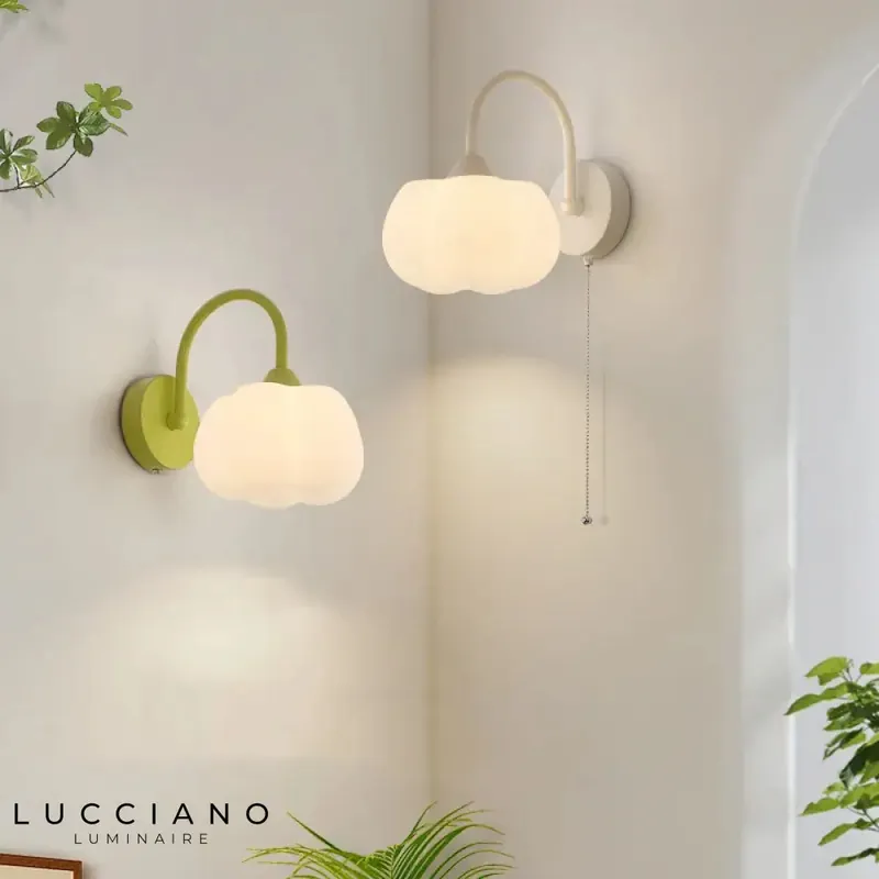 Applique murale LED modernes design doré élégant