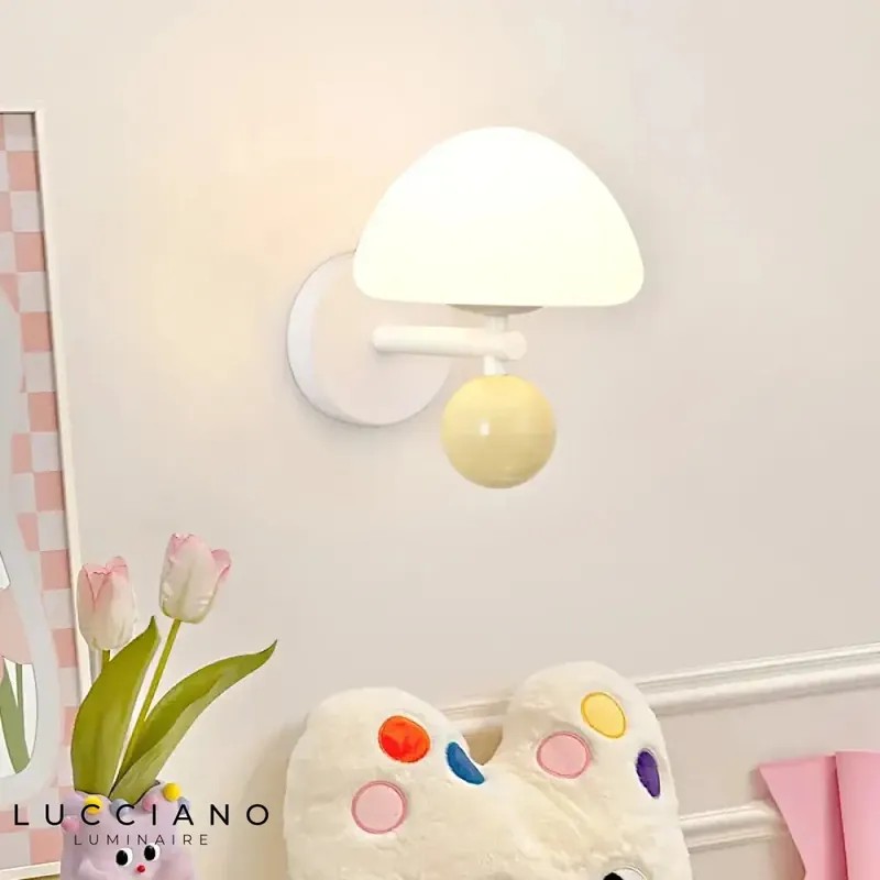 Applique murale design beige nordiques lumière magique décorative