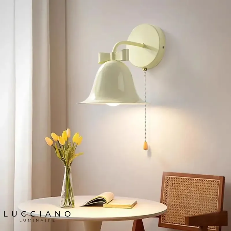 Applique murale design blanc lumineux moderne unique