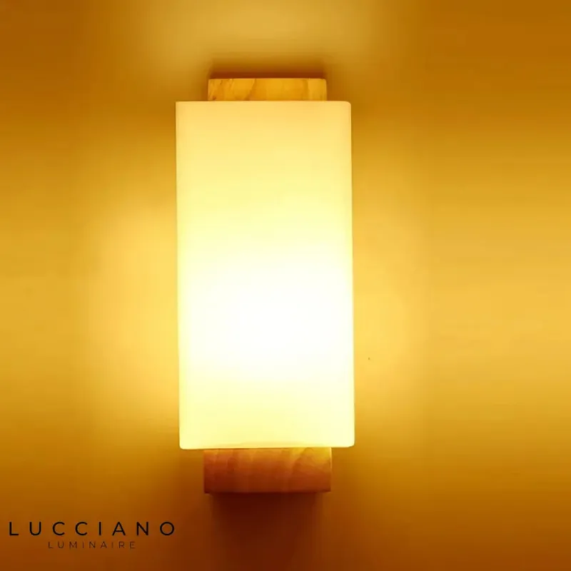 Applique murale moderne design bois élégante LED