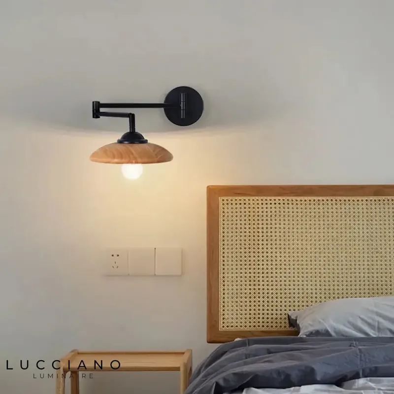 Applique murale LED nordique luminaire design minimaliste