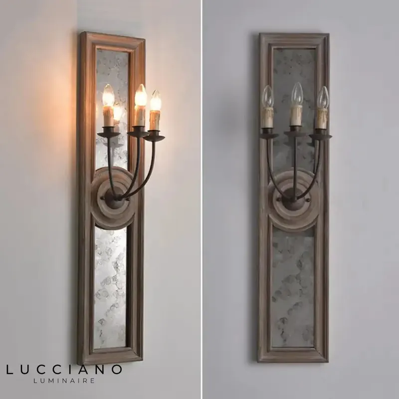 Applique murale LED vintage déco charme rétro