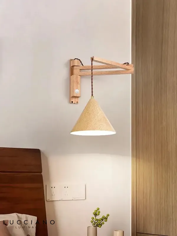 Applique murale design LED rétractable élégante épurée zen