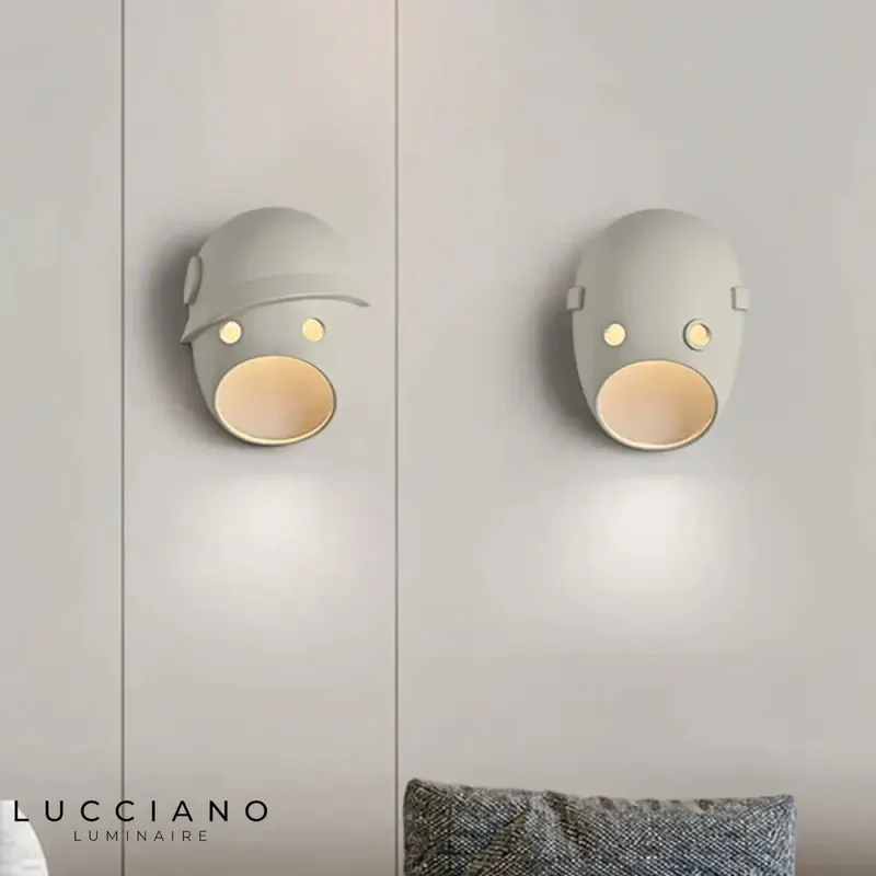 Applique murale led dorée élégante et moderne