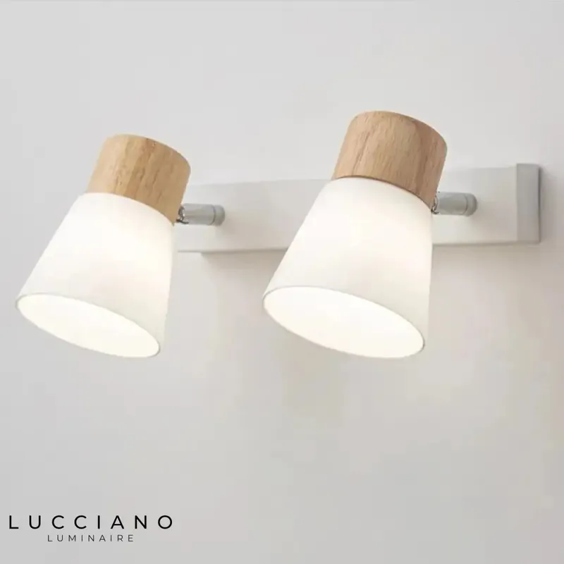 Applique led double design moderne élégant