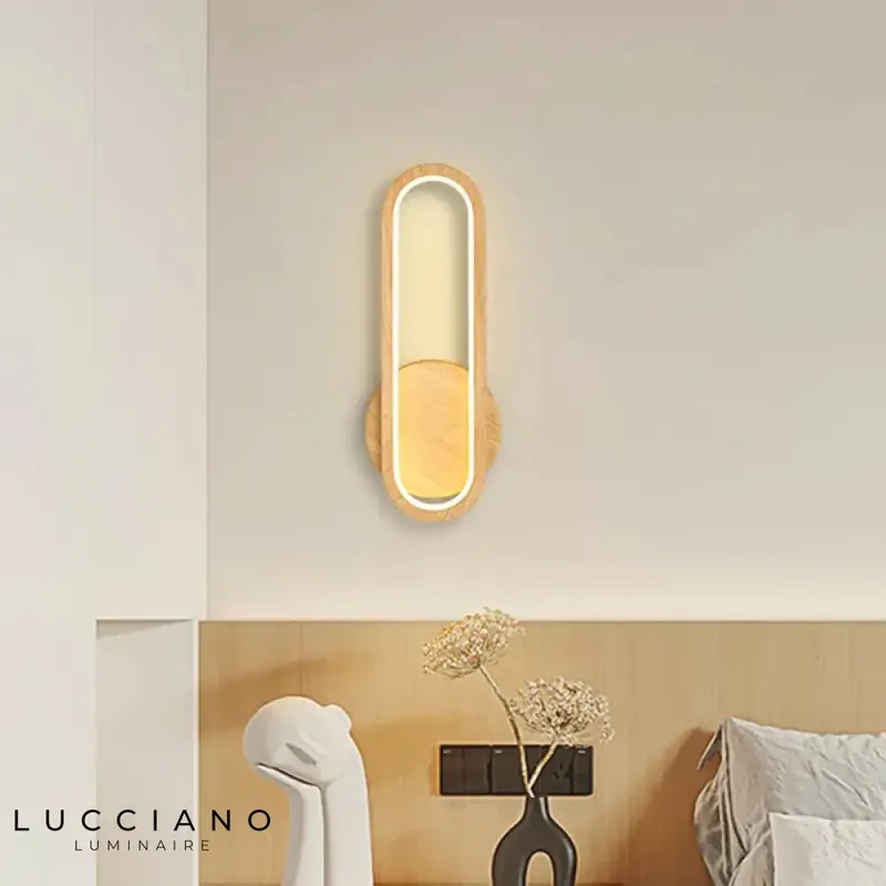 Applique murale LED moderne design scandinave élégante