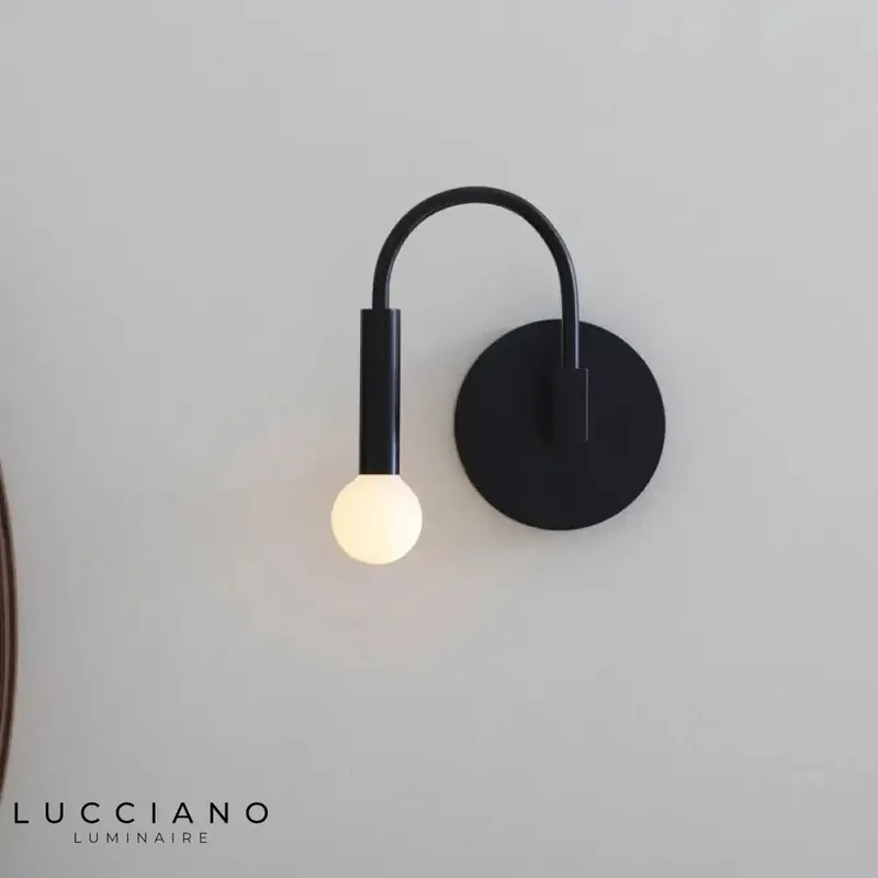 Applique murale design led nordique élégante minimaliste chic