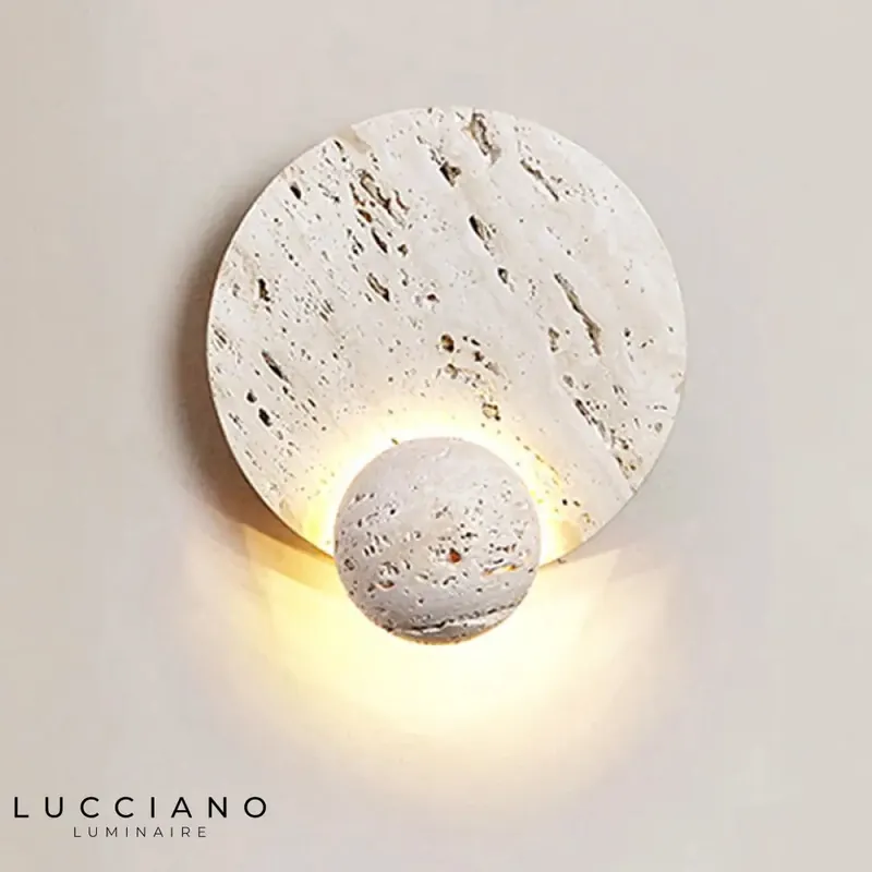 Applique murale LED design blanc élégante luminaire contemporain