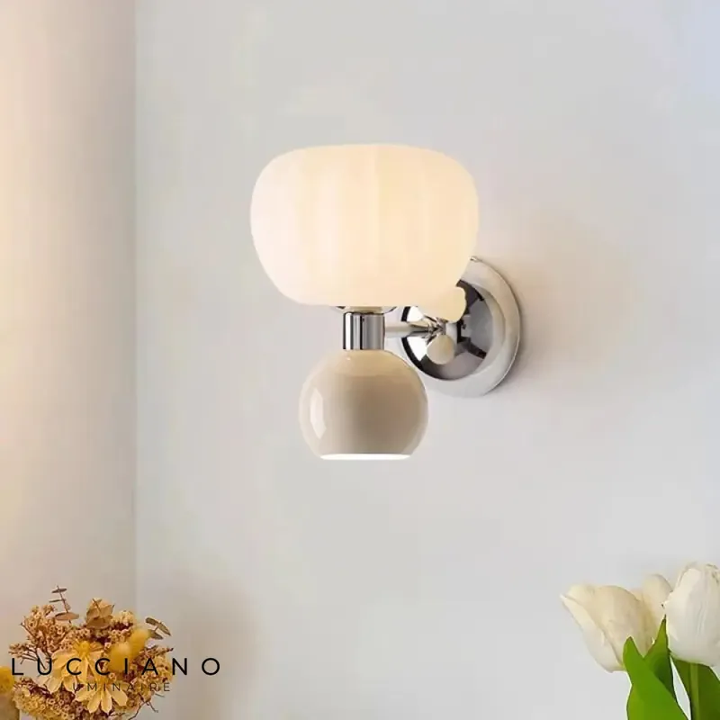 Applique murale verte design led scandinave déco chambre enfant