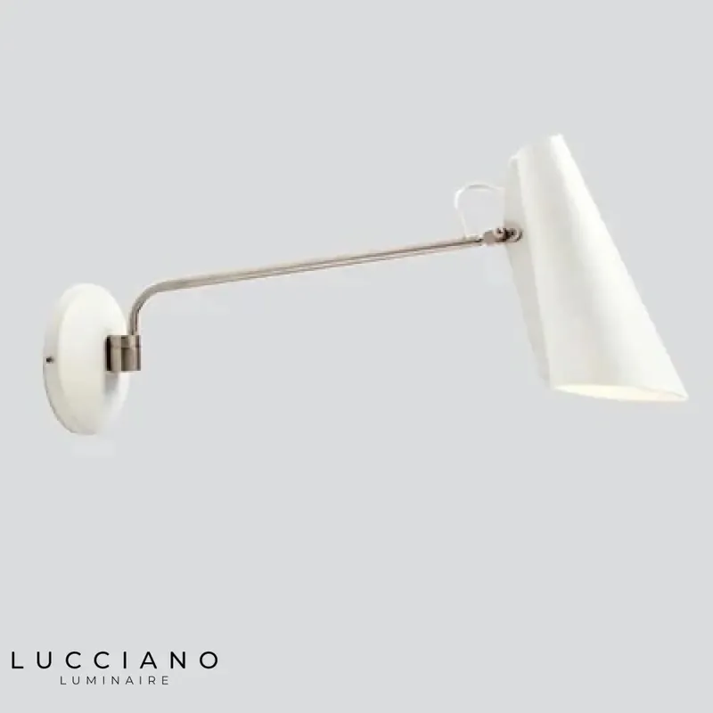 Applique murale LED à design blanche modulable extensible
