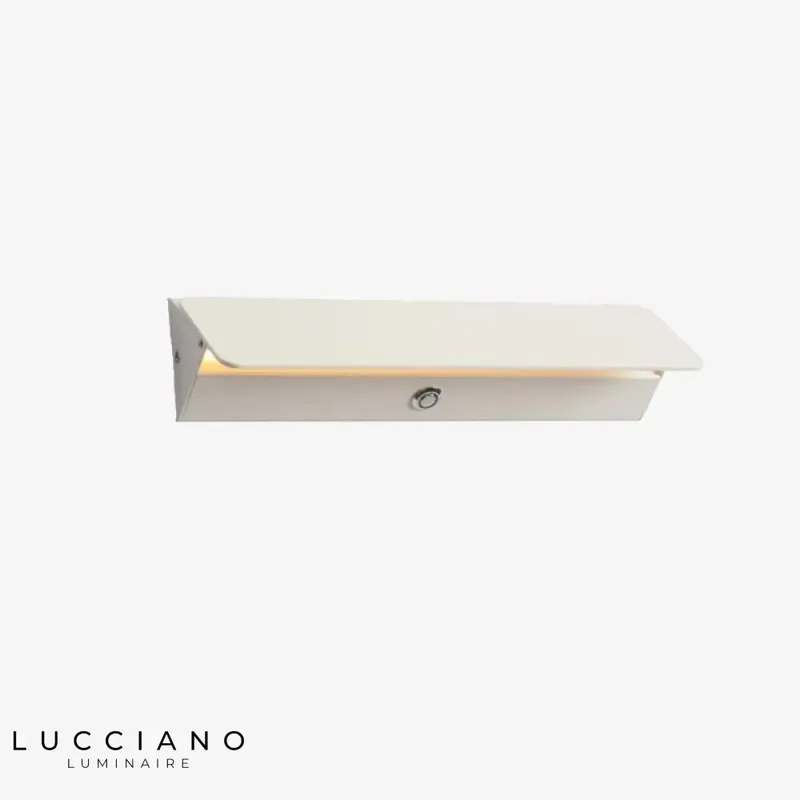 Applique murale blanche design lumineuse élégante modulable