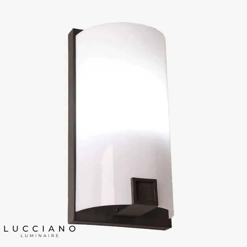 Applique murale blanche LED moderne design élégant chambre