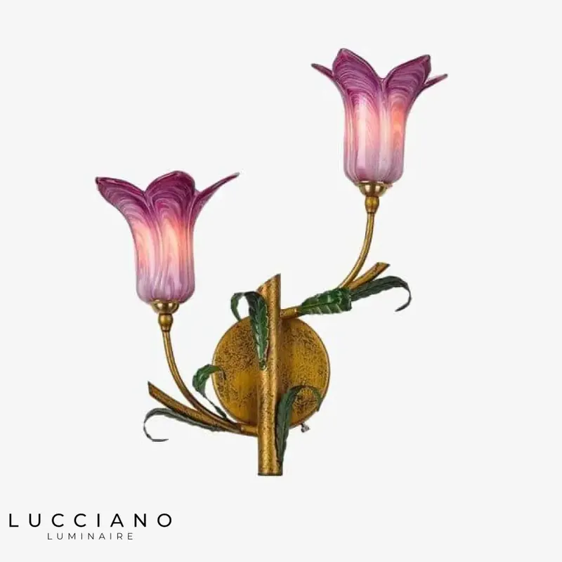 Applique murale rustique design LED illuminant l'espace décoratif