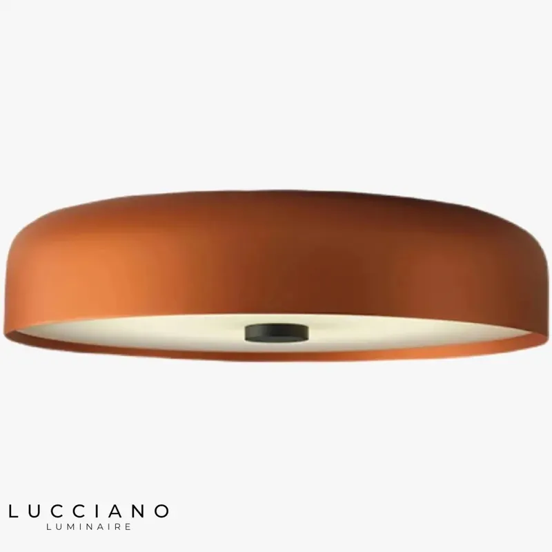 Lustre Moderne Orange pour Salon