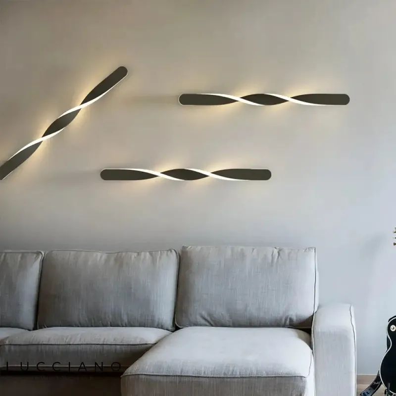 Applique murale LED élégante et design.