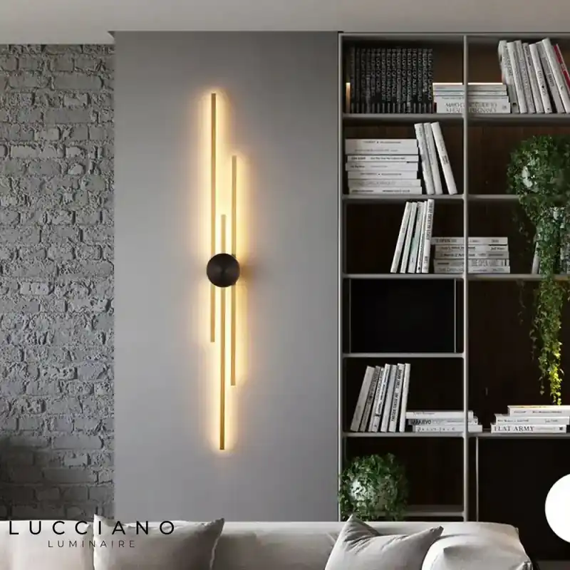 Voici la transformation du titre :
Applique murale longue LED design élégant intérieur