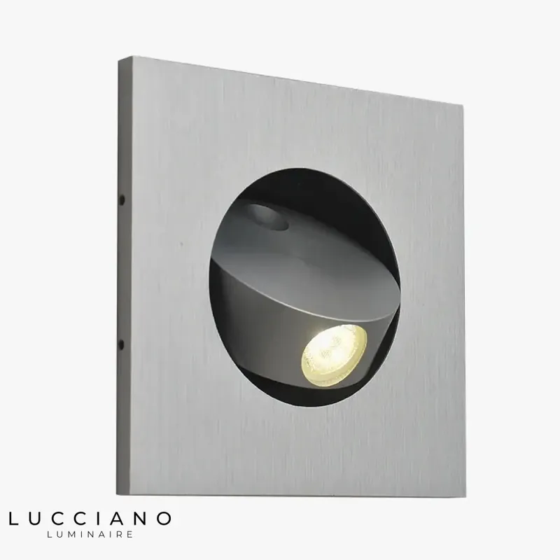 Applique murale led design pivotante élégante.